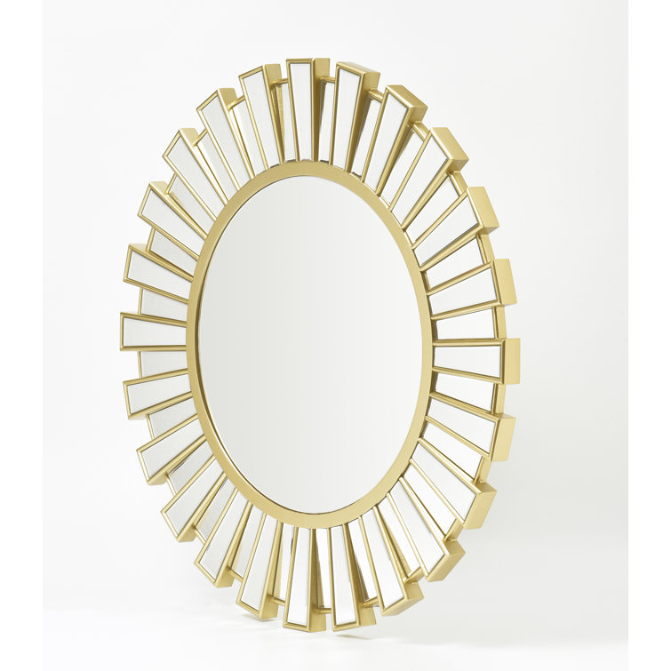 Rosdorf Park Rudd Glam Beveled Accent Mirror & Reviews Wayfair